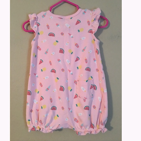 SOLD🌟GYMBOREE watermelon Romper - Picture 5 of 8